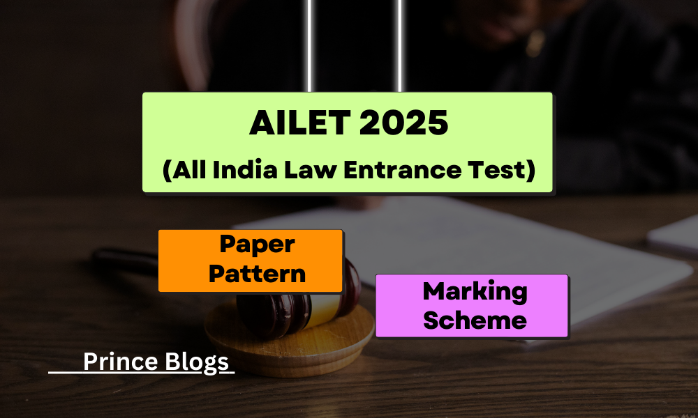 AILET 2025 Paper Pattern And Marking Scheme - Prince Blogs