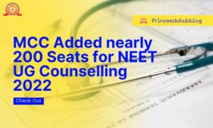 MCC Added Nearly 200 Seats In First Round of NEET UG Counselling 2022