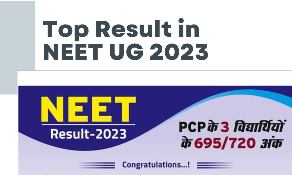 Top Result of NEET 2023