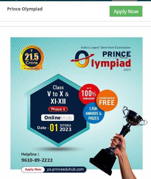 Prince Olympiad 2023