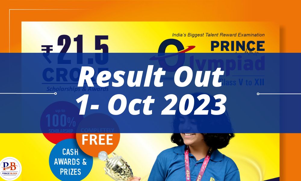 Prince Olympiad 2023 Result of Phase-1 Round 1