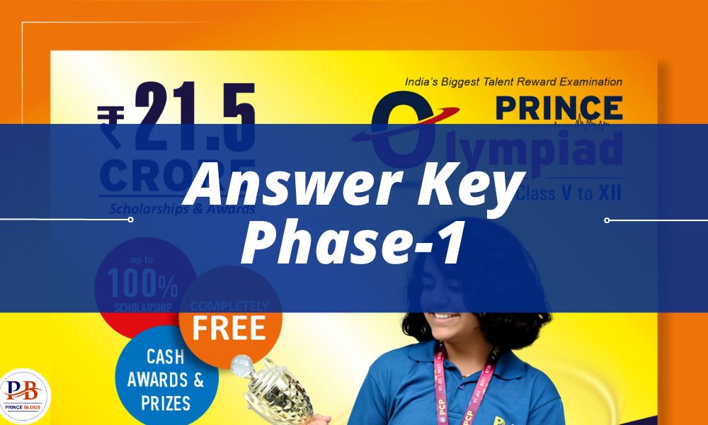 Prince Olympiad 2023 Answer Key