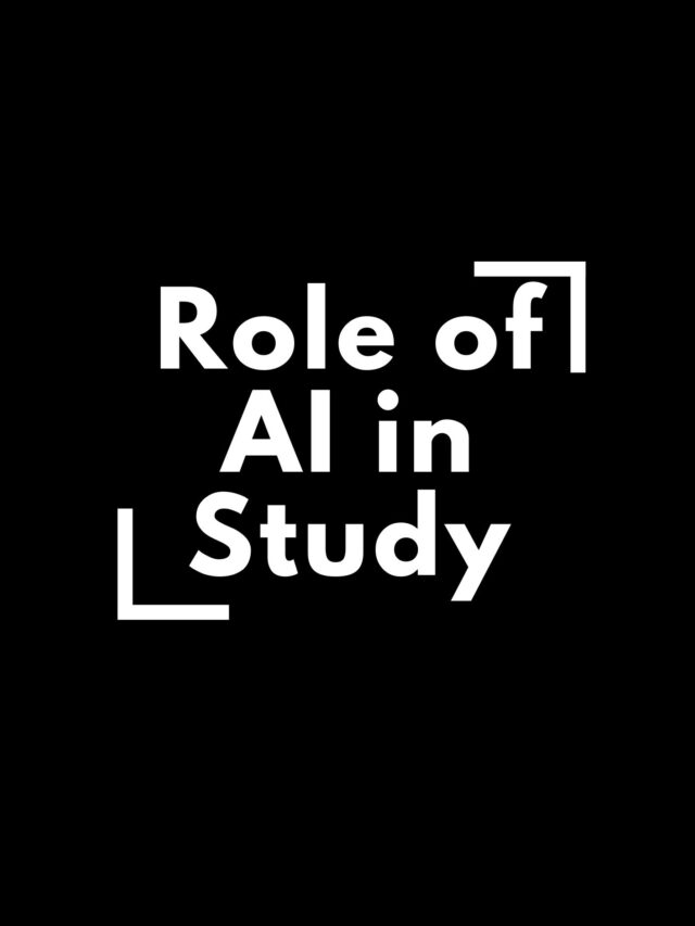 Role of AI in Study